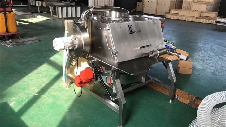 Bag Dump Station With Integrated Dust Collection System